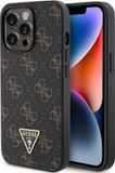 Guess 4G Triangle Logo Back Case for Apple iPhone 13 Pro - Black