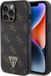 Guess 4G Triangle Logo Back Case for Apple iPhone 13 Pro - Black