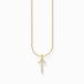 Thomas Sabo KE2259-414-14-L45V Halsketting Dames 925er Zilver 18K geel verguld 38-45cm
