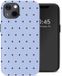 Selencia Hoesje - Apple iPhone 13 Pro - Backcover - Happy Dots Digital Sky