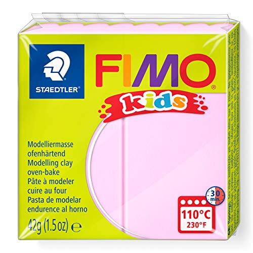 Staedtler 8030-25 - Fimo Kids normaal blok, 42 g, roze