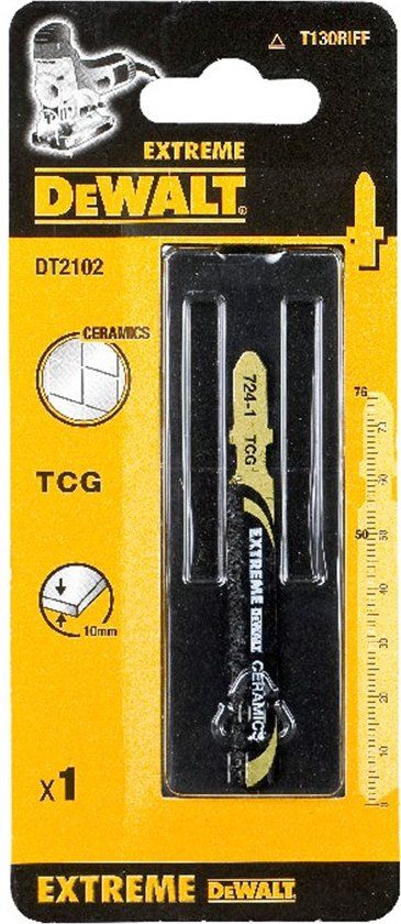 DT2102 T 130 RF Decoupeerzaagblad voor Keramiek, Glasvezel & Kunststof VE=1