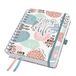 Sigel Jolie J4602 Afsprakenboek (wekelijks) A5 Hardcover 240 pagina's 2024 Groen, Grijs, Muntkleur, Roze