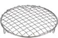 Merkloos Rond Grillrooster Ø 16,5 cm - Inox 201 - Met 20 mm Poten - Voor Koken, Bakken, Stomen en Grillen