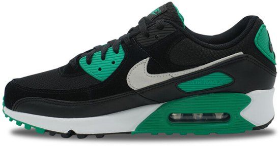 Nike Nike Air Max 90 - Heren Sneaker - Zwart-Groen