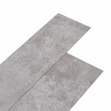 vidaXL Plancher auto-adhésif en PVC Terre d'ombre 30,5 x 61 cm (28 pièces)
