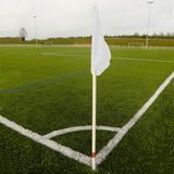 Sporti Jeu de 4 poteaux de coin flexibles avec 4 fanions