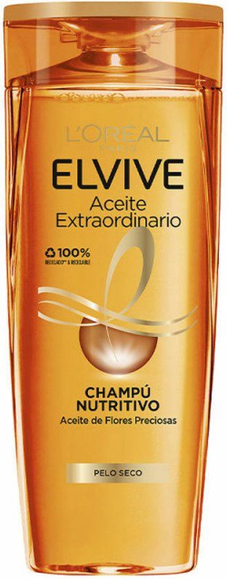 L'Oreal Make Up Revitaliserende Voeding Haarolie Droge Shampoo (370 ml)