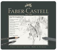 Faber-Castell Grafietpotloden en -krijt met accessoires »PITT Graphite..