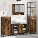 Maison Exclusive - Armoire de salle de bain Raucharbe, 40 x 30 x 180 cm, en panneau de particules