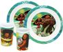 Fun House Vaiana Disney Kinderset van 2 glazen en 2 borden