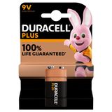 Duracell Alkaline Batterijen Plus 100 9V - 5 x - Voordeelverpakking