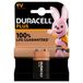 Duracell Alkaline Batterijen Plus 100 9V - 5 x - Voordeelverpakking