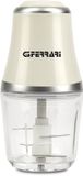 G3 Ferrari Vetromix – Hakmolen 500W – 500ml Glazen Kom – 2 Snelheden – RVS Messen