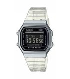 Casio A168XES-1BEF Transparant Polshorloge Mannen