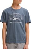 Jack & Jones Logo SS 2 Col Shirt Junior - Maat 140