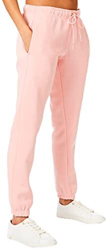 Light & Shade Light and Shade joggingbroek voor dames, soft touch loungewear, joggingbroek, roze, XL