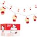 Hello Kitty LED-lichtketting met 10 katjes, werkt op batterijen. Kleine lichtketting voor decoratie, geschikt voor wanden, ramen, en als cadeau voor kinderen, vrouwen en tieners