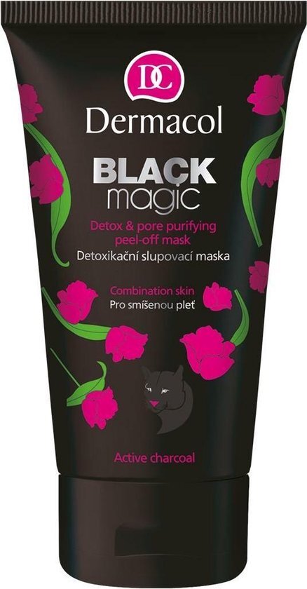 Dermacol - Black detox Peeling Mask Black Magic (Detox &amp; Pore Purifying Peel Off Mask) 150 ml - 150ml