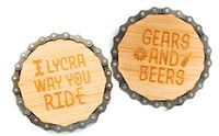 Boxer Gifts Gears & Ride Fietsketting Coaster Set