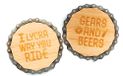Boxer Gifts Gears & Ride Fietsketting Coaster Set