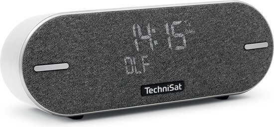 TechniSat DIGITRADIO BT 2 - draagbare DAB+ radio met bluetooth - lichtgrijs