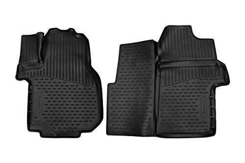 Rubbermatten Element Op maat gemaakte antislip rubberen vloermatten voor VW Crafter II Van 2017-2021