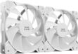 Mars Gaming LOT DE 2 VENTILATEURS BOITIER MF-PROX2 - 12CM (BLANC)