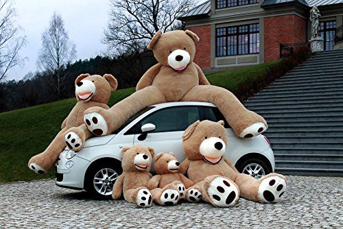 Makosas Gigantische Teddyberen - Bruin (130cm)