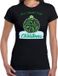 Bellatio Decorations Shoppartners Bv Wiet Kerstbal shirt / Kerst t-shirt All i want for Christmas zwart voor dames - Kerstkleding / Christmas outfit S