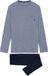 HOM Modal Comfort Pyjama Set Lange Mouw Heren Navy XL