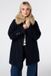 MS Mode Jas Manteljas met faux fur kraag