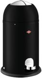 WESCO Kickmaster Junior Prullenbak | Pedaalemmer | 12 Liter | Metaal - Matzwart