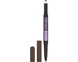 Maybelline New York Express Brow Duo - 04 Dark Brown - Brow Pencil & Powder