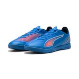 PUMA Ultra 6 Play It Unisex Voetbalschoenen - Ultra Blue-PUMA White-Glowing Red
