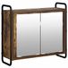 vidaXL Hangkast Gerookt eiken 64 x 20 x 56,5 cm