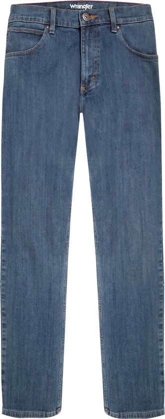 Wrangler Straight Darkstone Regular Jeans - Men - 36W / 34L
