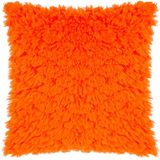 Heya Home Fluff Ball Faux Fur Polyester Gevuld Kussen