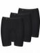 Sloggi 3-pack basic long dames - Lange dames boxershort - Maat L - Zwart