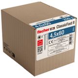 Fischer Vis à bois 60 mm TX 200 pièce(s)