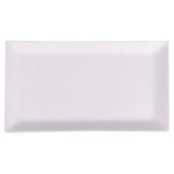 Set Horeca White Set van 6 rechthoekige borden 28,5 x 16 cm van aardewerk