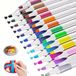 Marque non spécifiée Marqueurs Acryliques 24 Couleurs - Imperméable et à séchage rapide