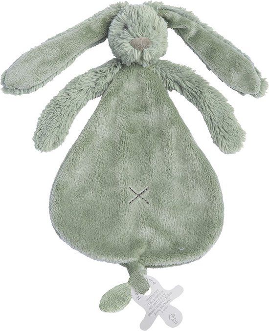Happy Horse Richie Rabbit Snuggle Cloth - Green