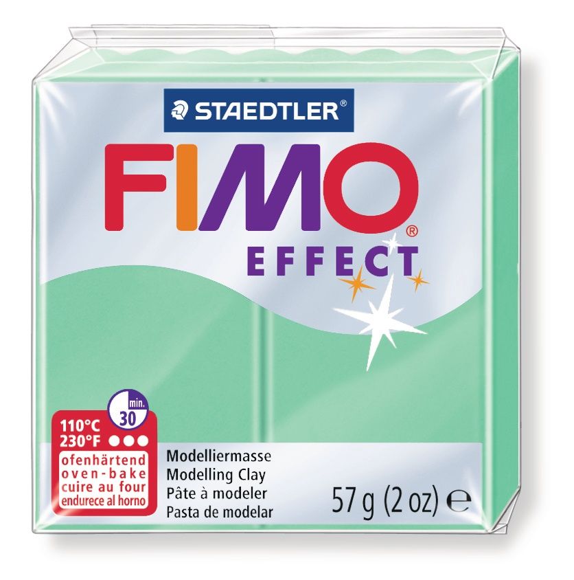 Staedtler Fimo Effect Jade Groen 8020-506 - Boetseerklei - groen