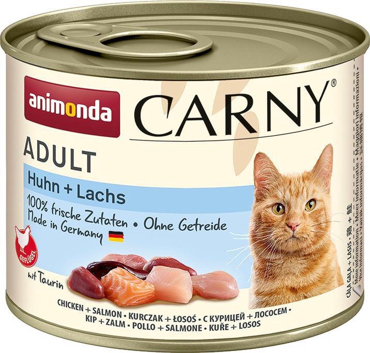 Animonda Carny Volwassen kattenvoer - Kip + Zalm - 6 x 200 g