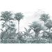 Papier peint panoramique Forêt tropicale 195 cm X 130 cm