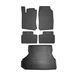 OMAC 5205YPS-484 Tapis de sol Caoutchouc, noir