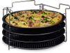 Merkloos Relaxdays Pizzaplaat met Standaard