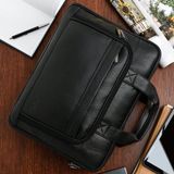 Beltimore Sac pour ordinateur portable cuir véritable marron 15,6 pouces