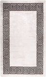 vidaXL Vloerkleed wasbaar 120x180 cm lichtbeige